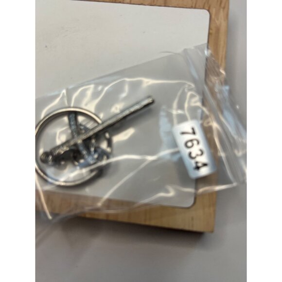 Silver-Tone Crucifix Keychain With Religious Jesus Cross Pendant - Picture 10 of 13